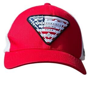 Red PFG Columbia Men's Hat